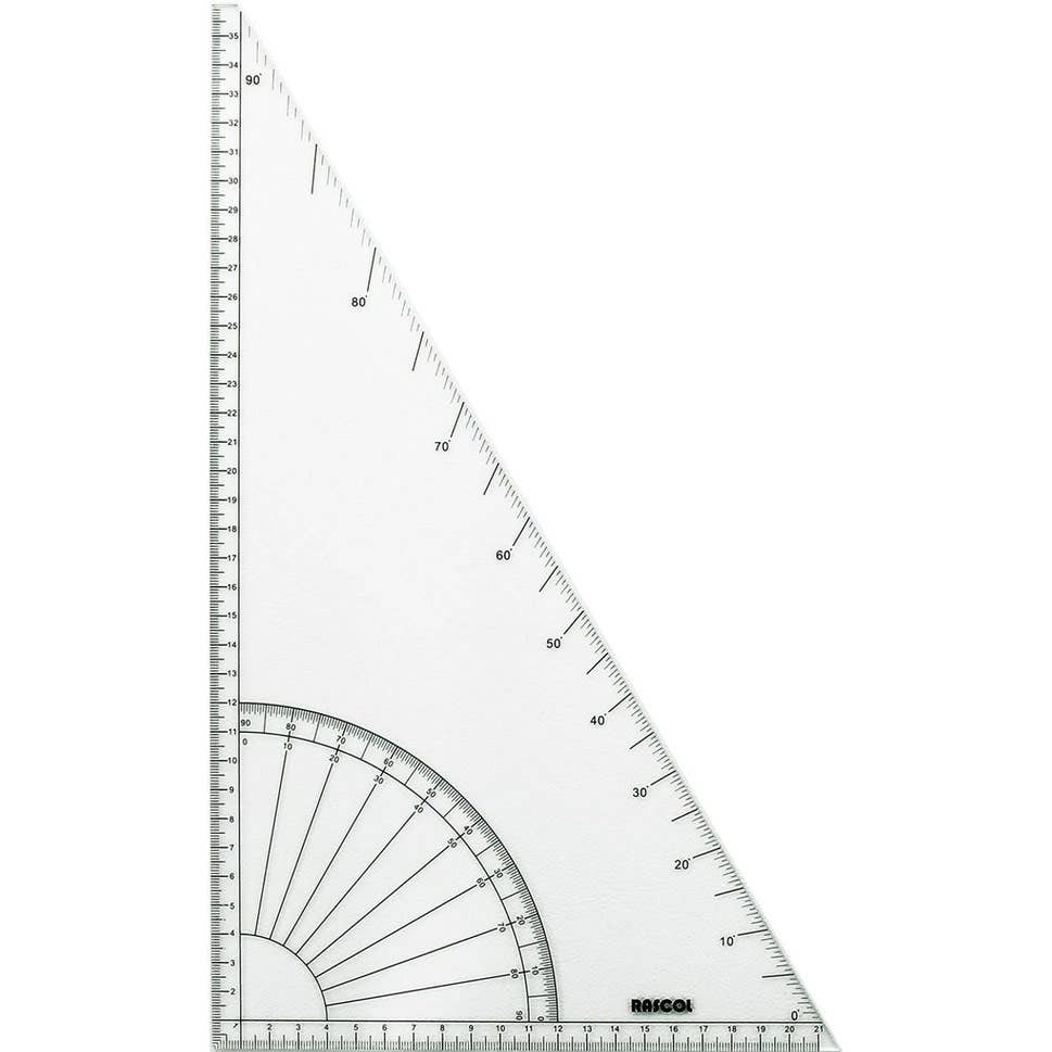 Ruler angle protractor sewing