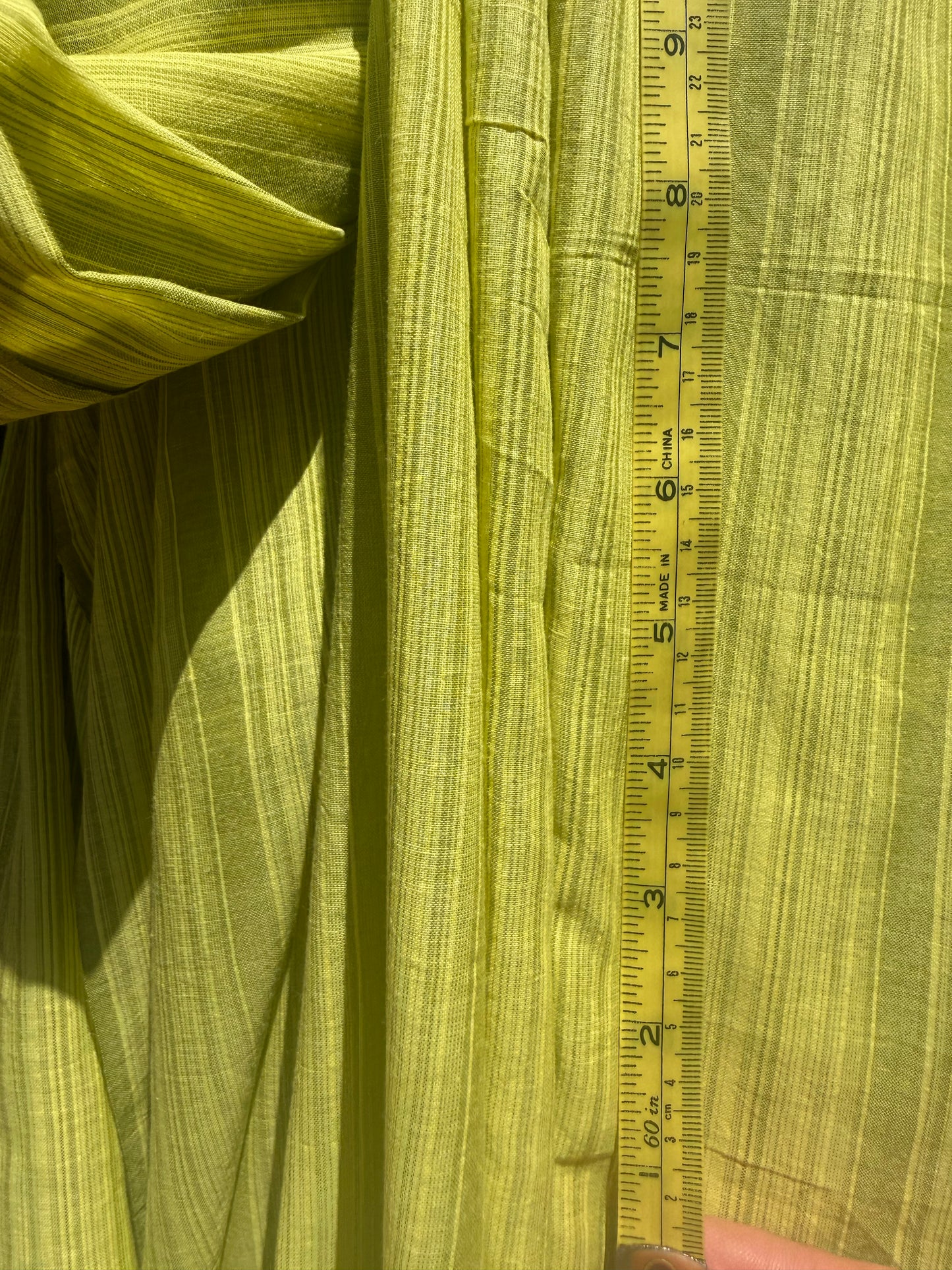 green chita cotton