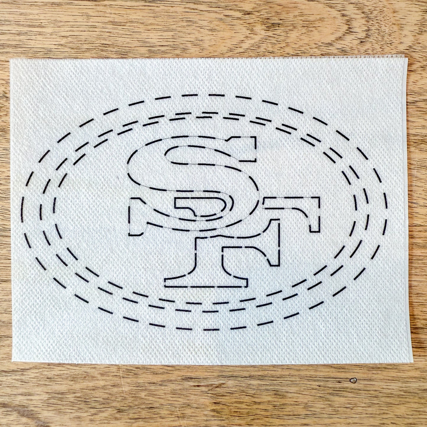 The California Gold Rush of 1849: Visible Mending Transfers