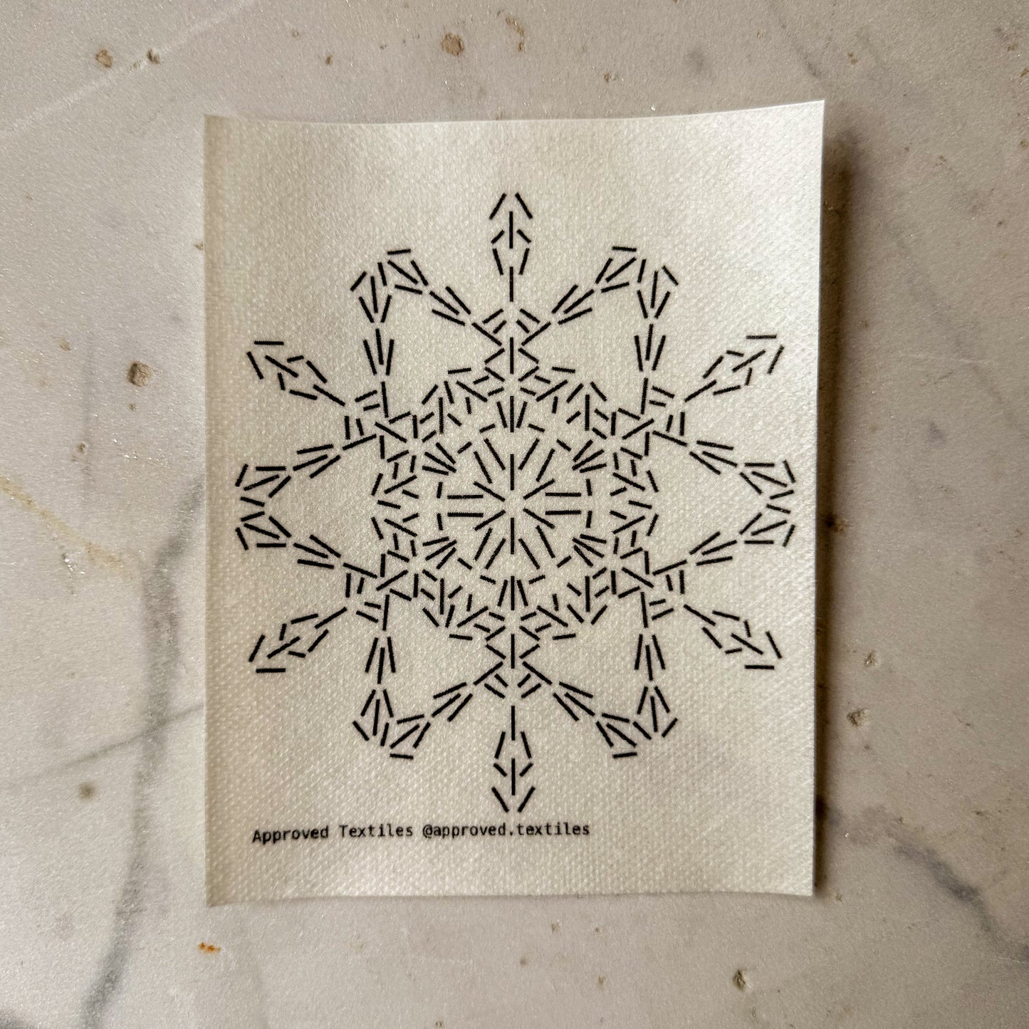 Snow Crystals: Visible Mending Transfers