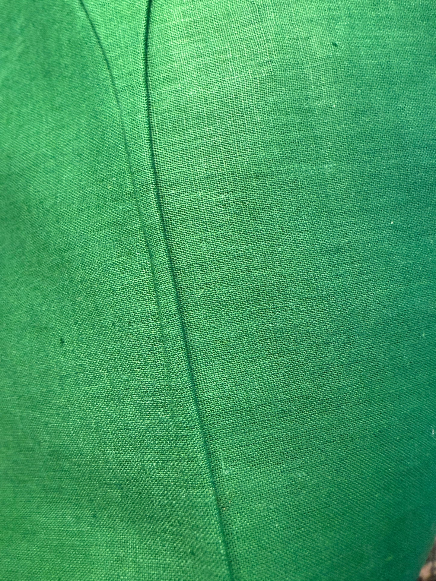 Monstera Green - Handloom woven, cotton fabric
