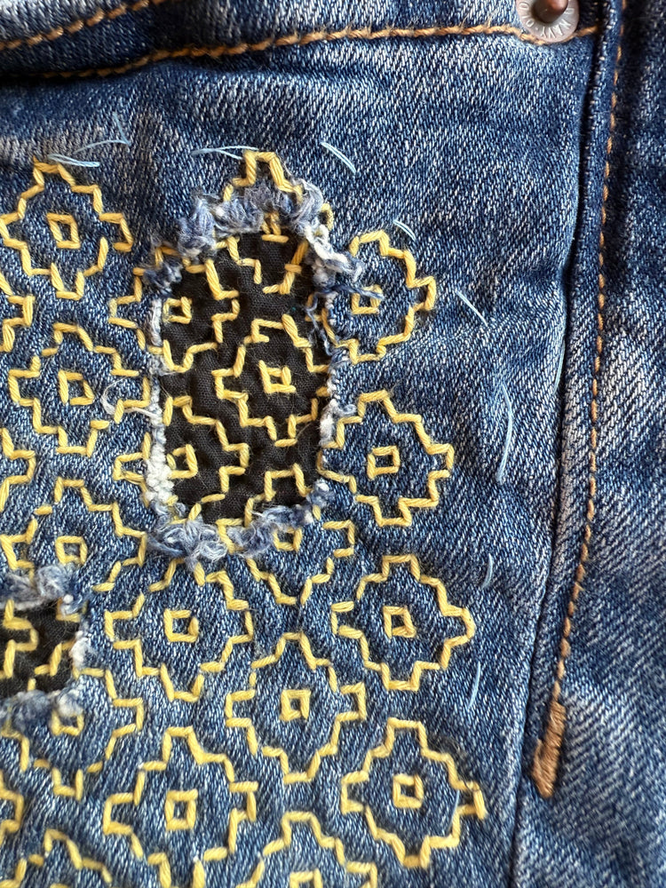 Visible Mending (Darning, Kantha, Sashiko)