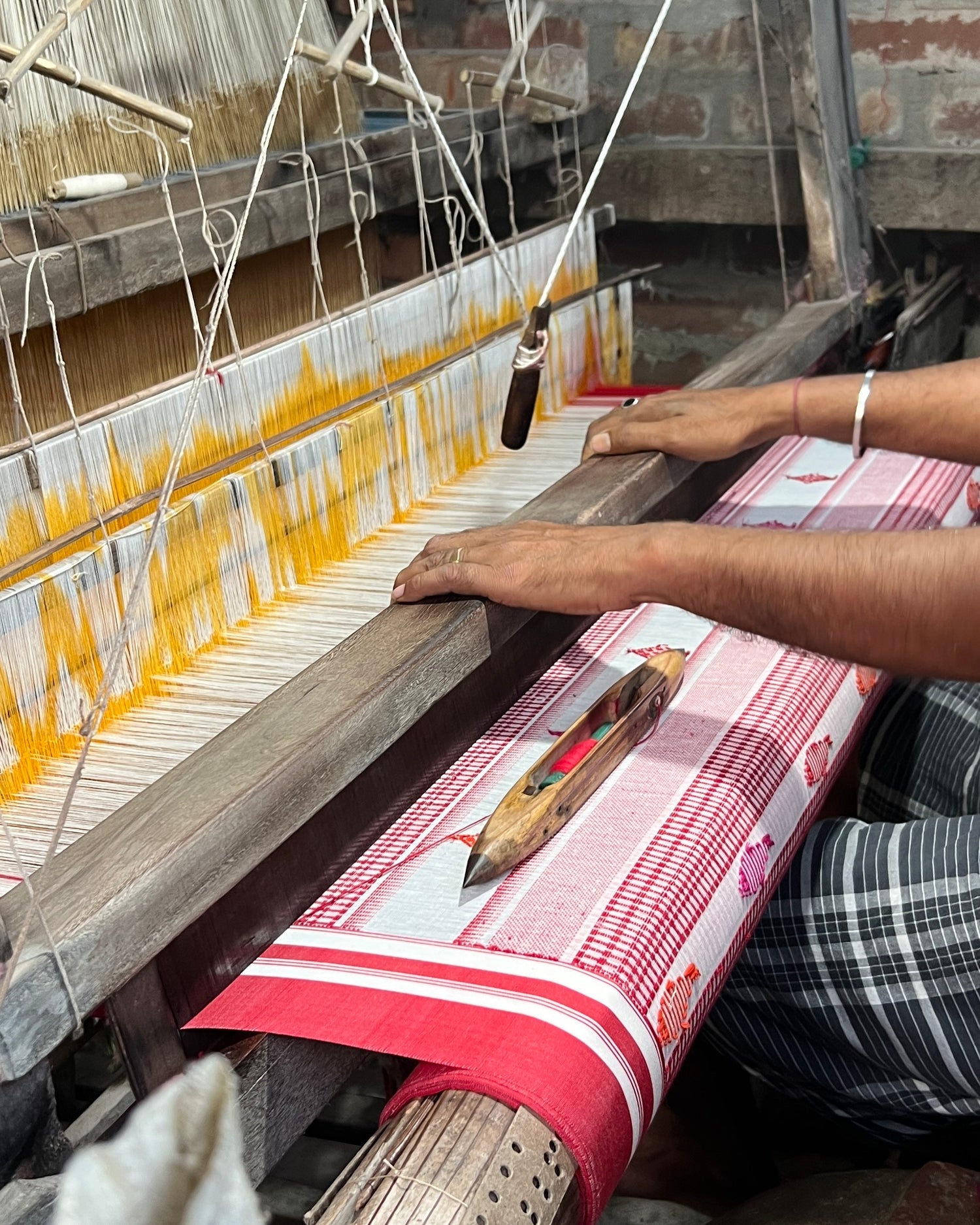 Hand Loom Woven Fabric