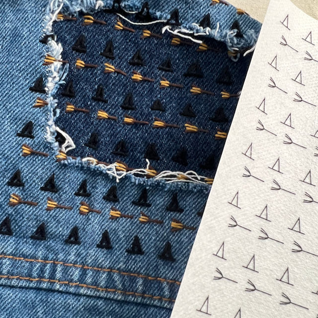 Halloween Washable Mending Patterns