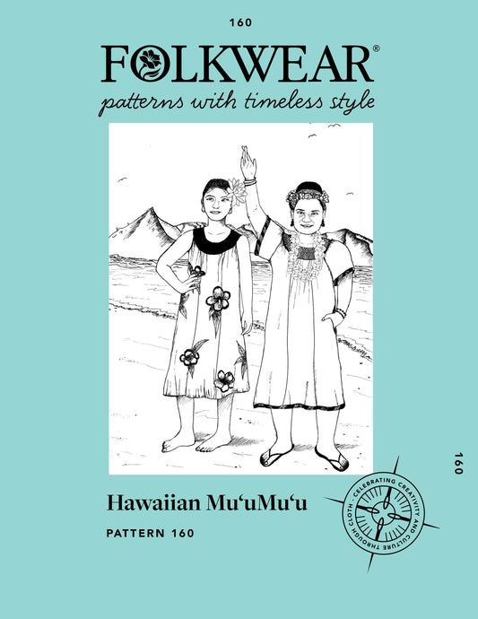 160 Hawaiian Mu'umu'u Sewing Pattern