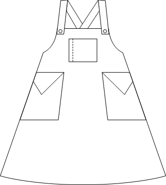 310 Cynthia's Cookie Apron Sewing Pattern