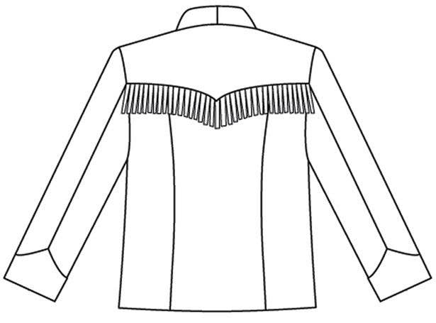 242 Rodeo Cowgirl Jacket - Sewing Pattern