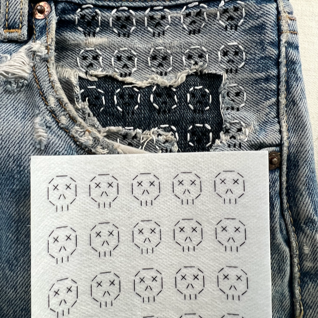 Halloween Washable Mending Patterns