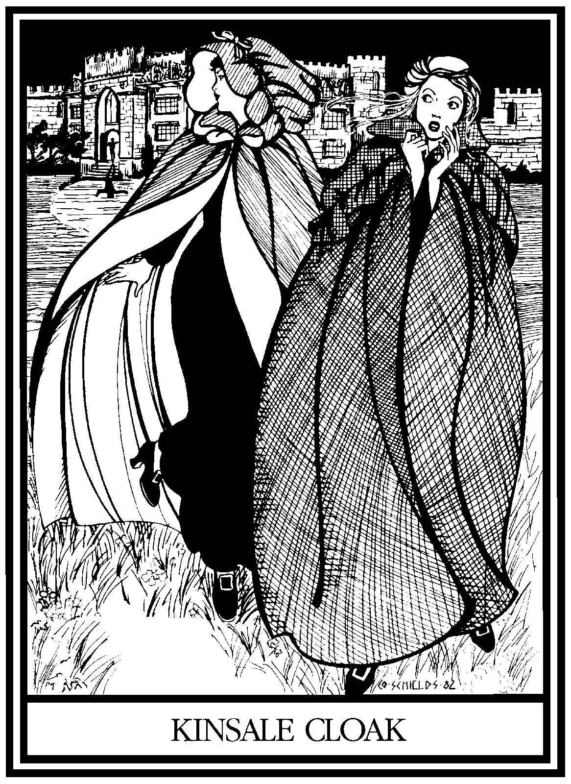 207 Kinsale Cloak Sewing Pattern