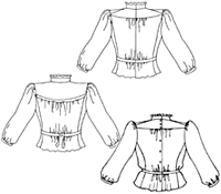 205 Gibson Girl Blouse - Sewing Pattern