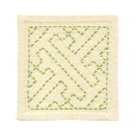 2 Coaster Sashiko Set