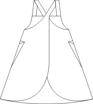 310 Cynthia's Cookie Apron Sewing Pattern