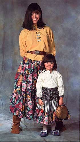 120 Navajo Blouse and Skirt - Sewing Pattern
