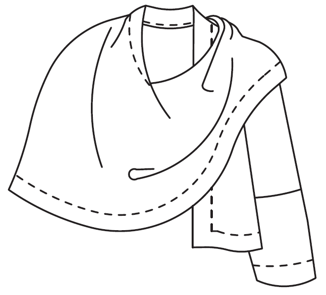 271 Sunset Wrap - Sewing Pattern