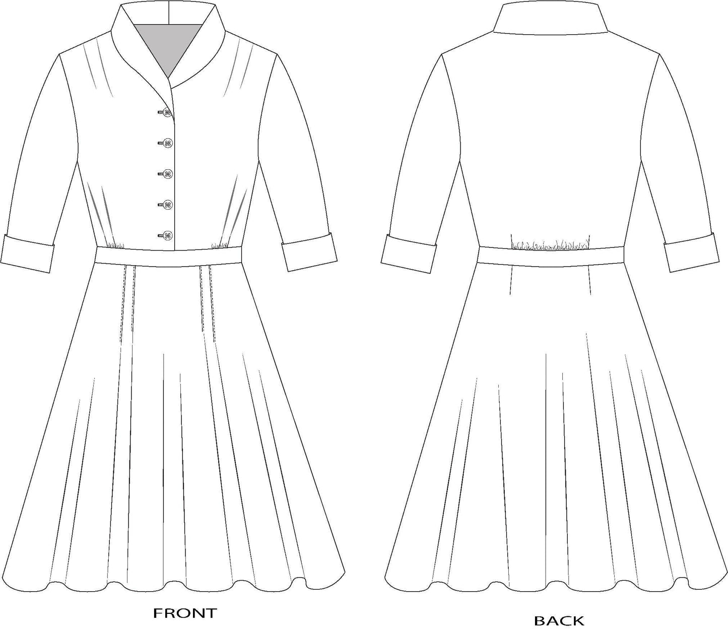 247 Lindy Shirtdress - Sewing Pattern