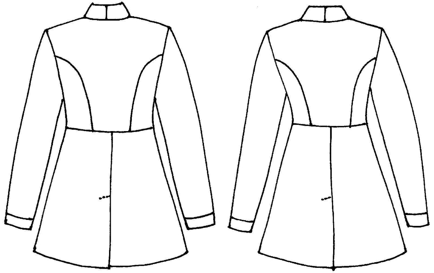 263 Countryside Frock Coat - Sewing Pattern