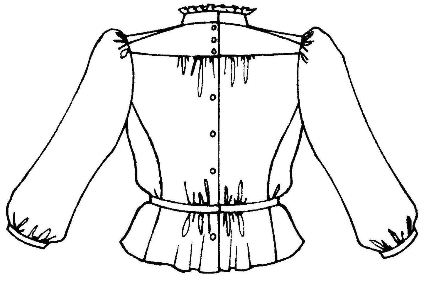 205 Gibson Girl Blouse - Sewing Pattern