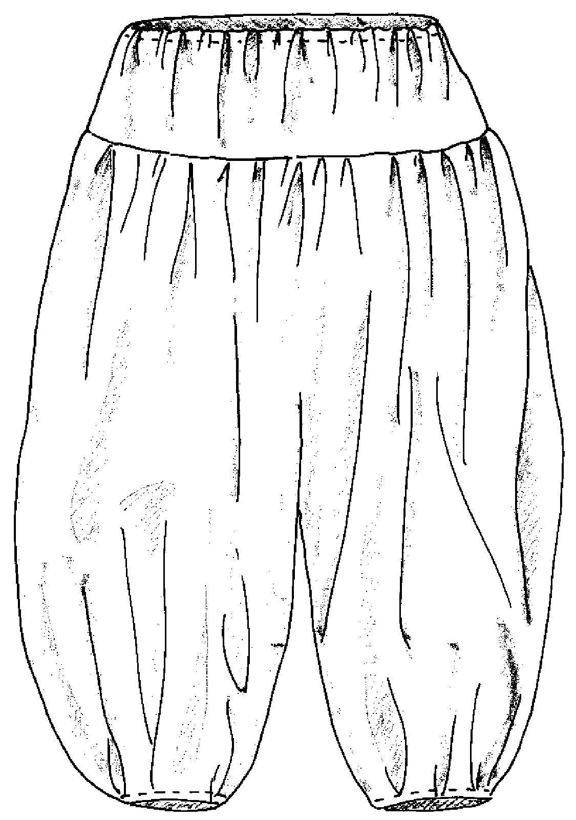 144 Belly Dancer - Sewing Pattern