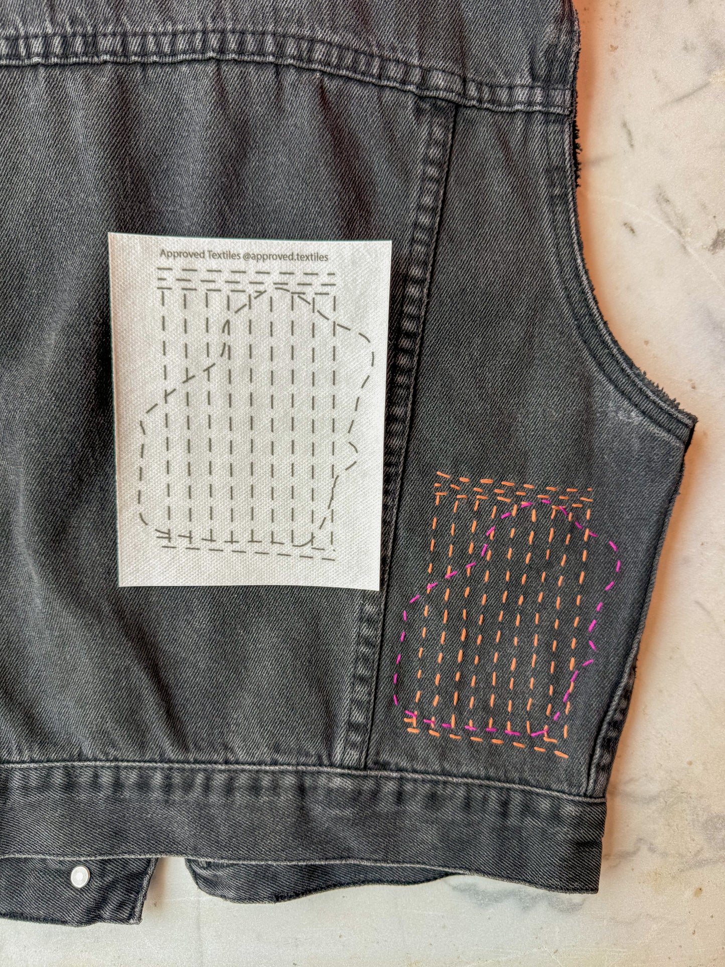 Shelia Hicks' Minimies: Visible Mending Transfers