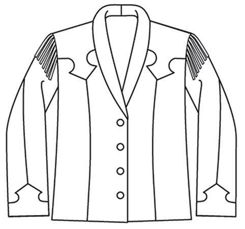 242 Rodeo Cowgirl Jacket - Sewing Pattern