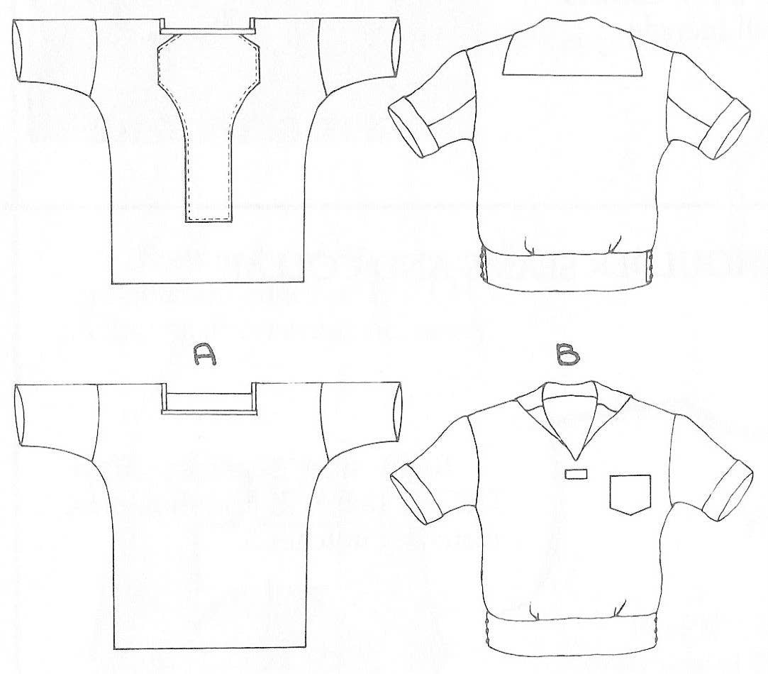 211 Two Middies Sewing Pattern