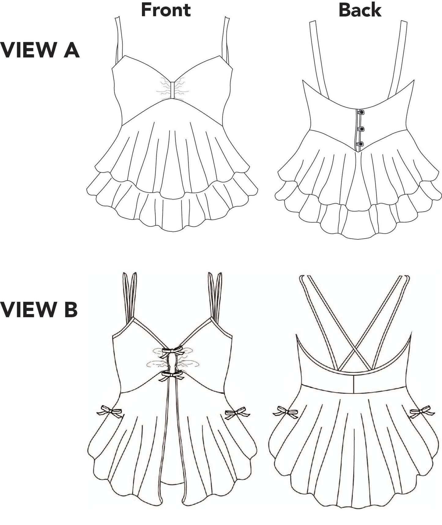 511 Juliette's Dream - Sewing Pattern