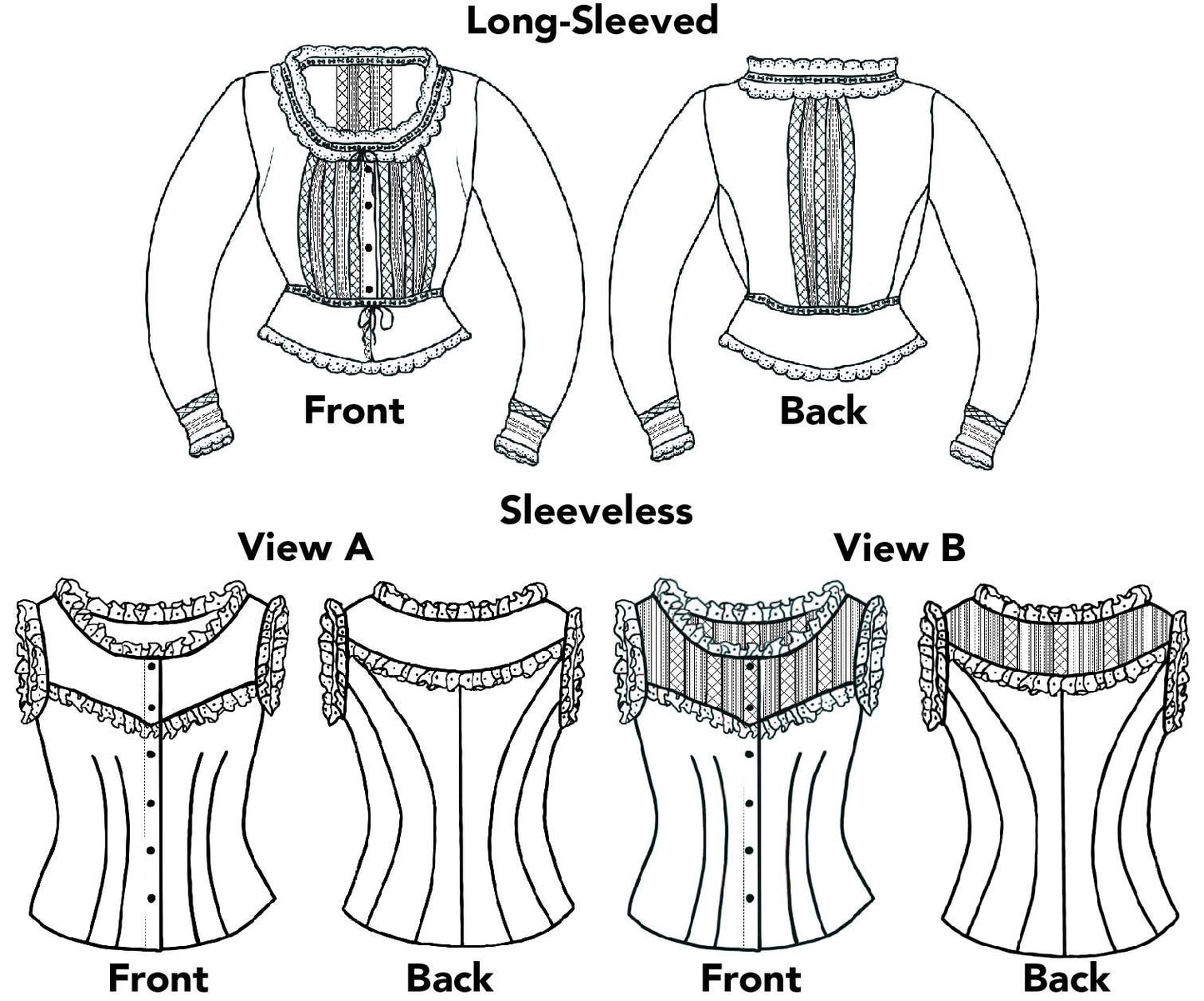 234 Cameos - Sewing Pattern