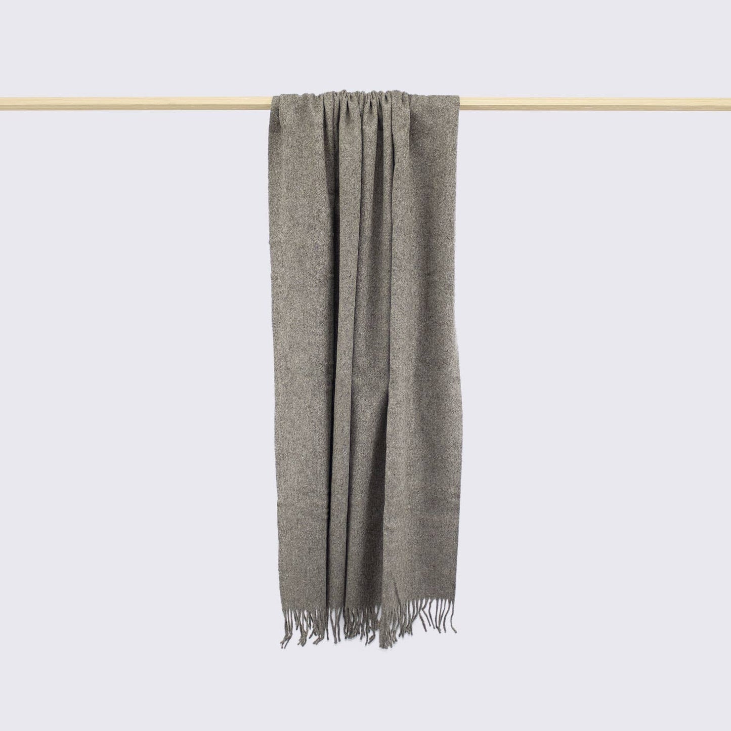 THROW BLANKET / PLAIN WOOL