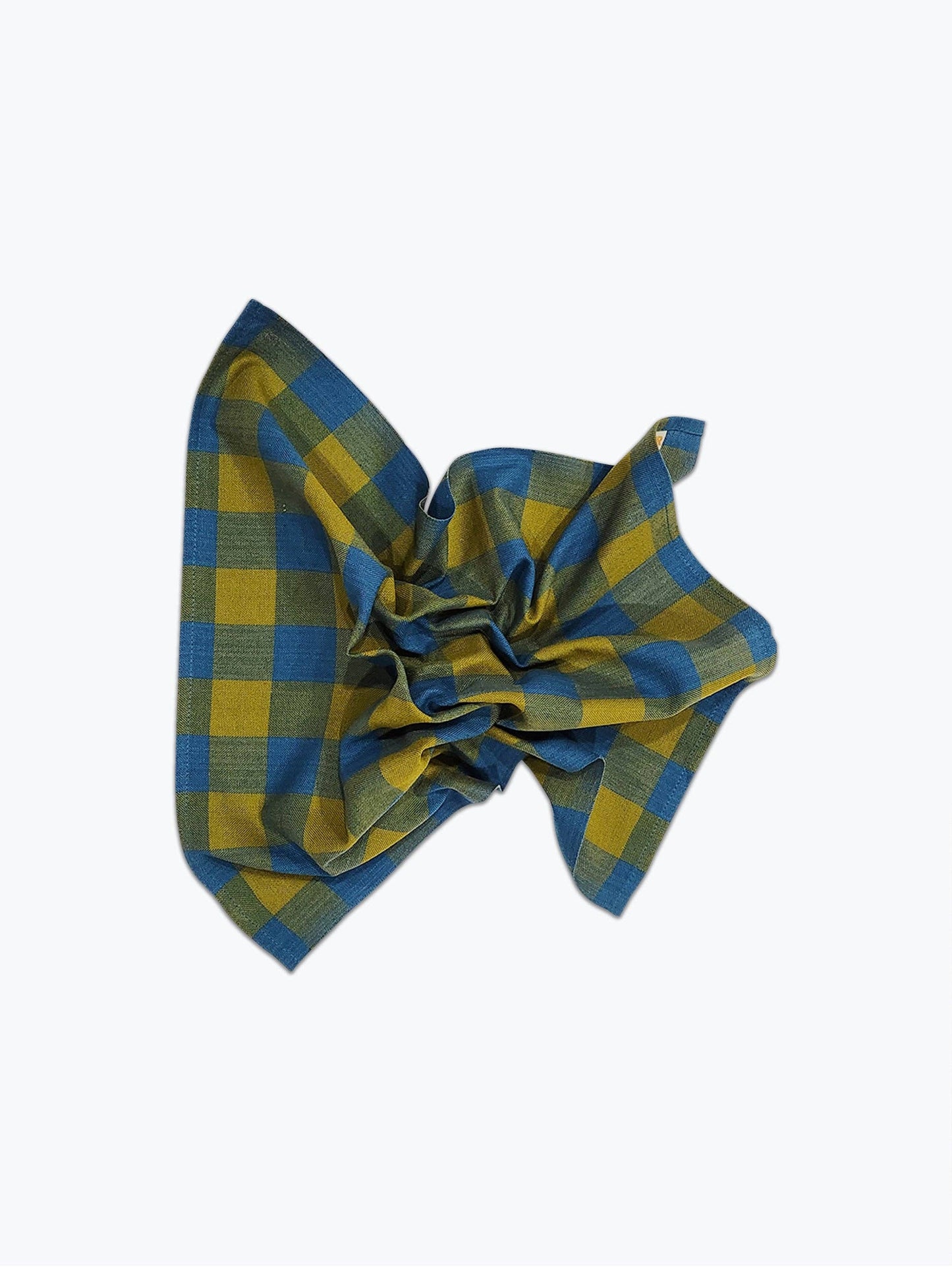 Big Gingham Napkin Pair - Lake