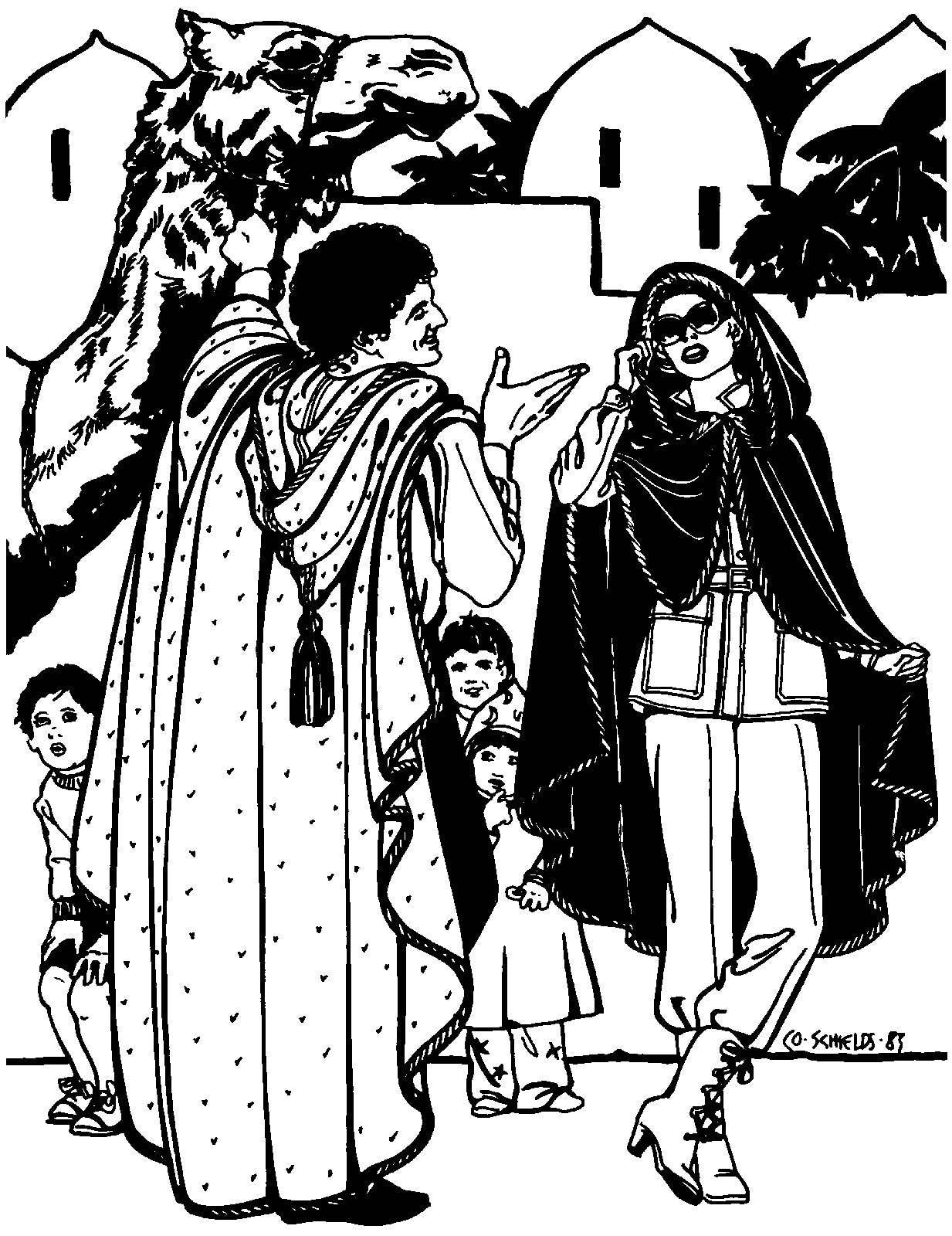 132 Moroccan Burnoose - Sewing Pattern