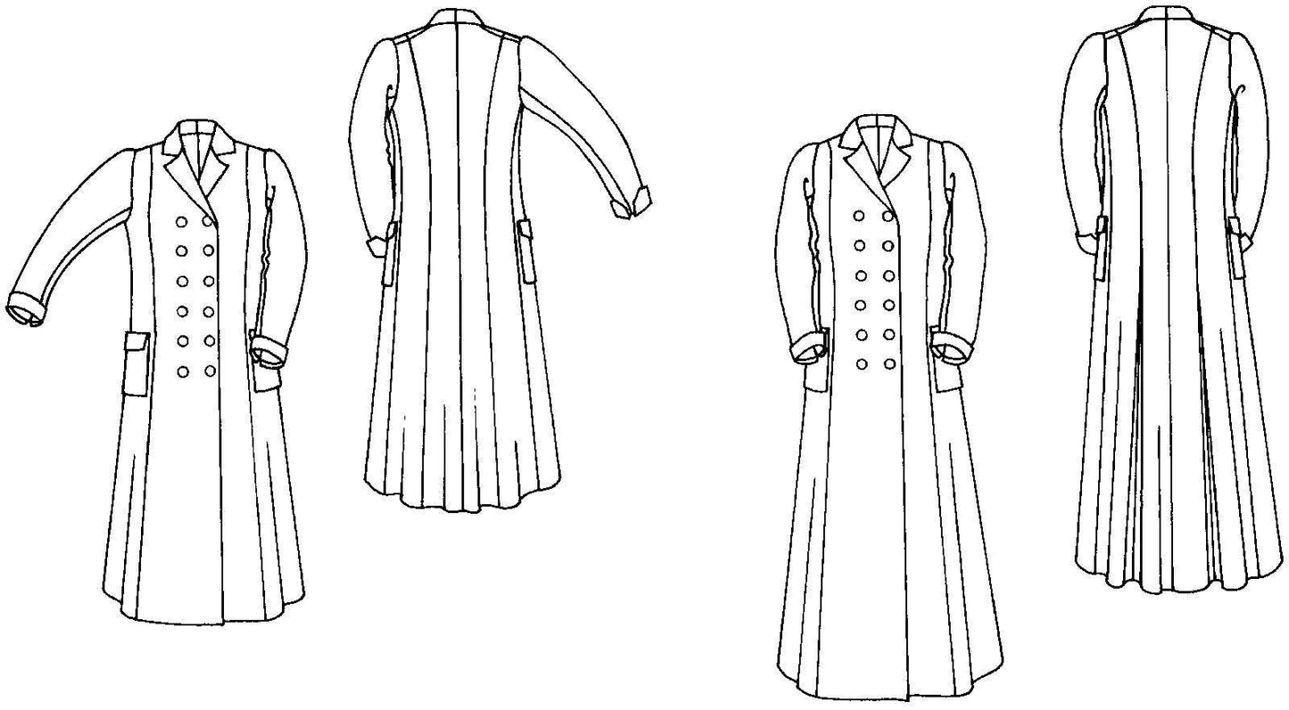 230 Model T Duster - Sewing Pattern