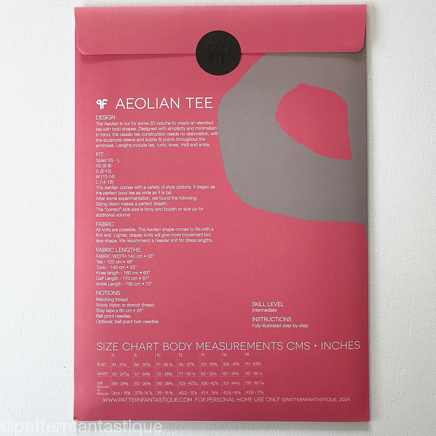 Aeolian Bo Tee & Sheath Pattern