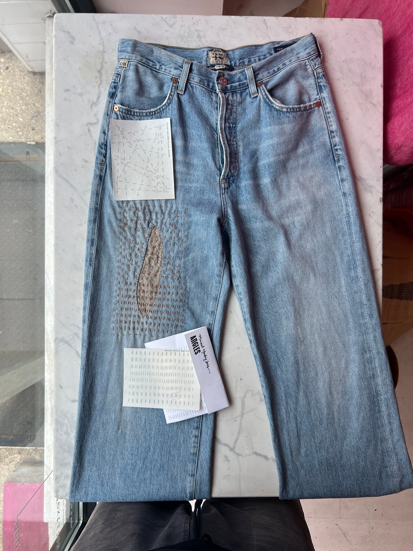 Angles . Minimal Mending Series