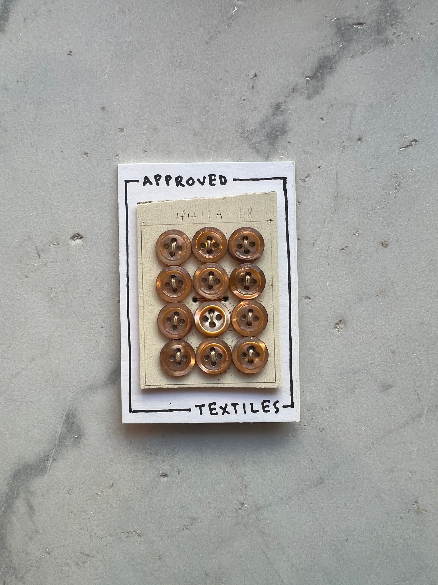 Gold Shirt Buttons 10mm