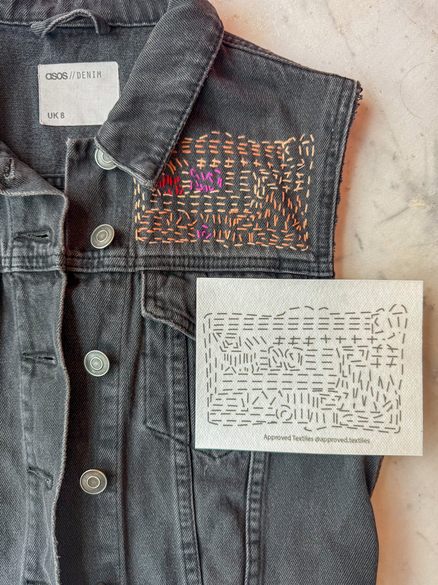 Shelia Hicks' Minimies: Visible Mending Transfers