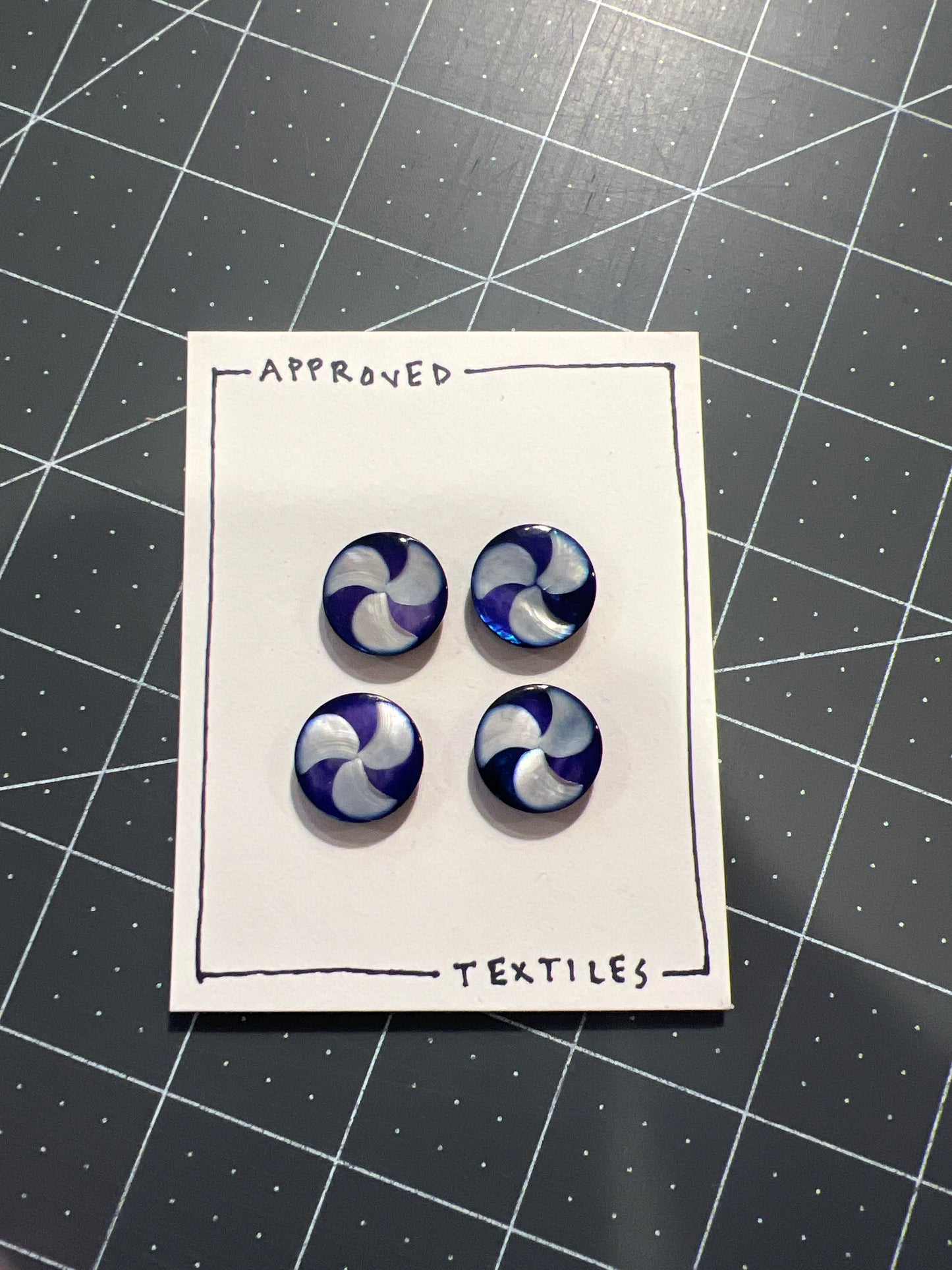 mother of pearl pinwheels