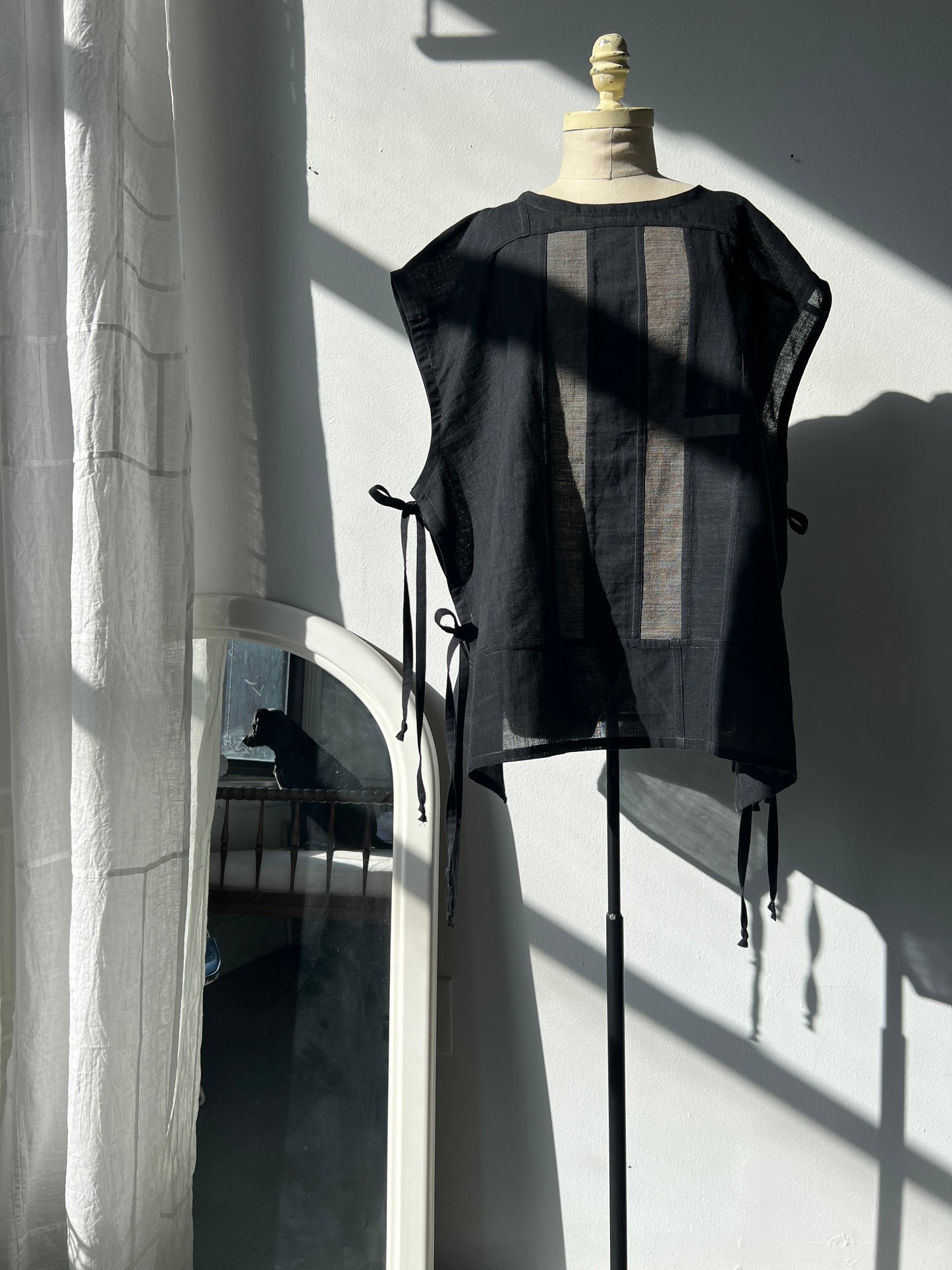 tie side smocks