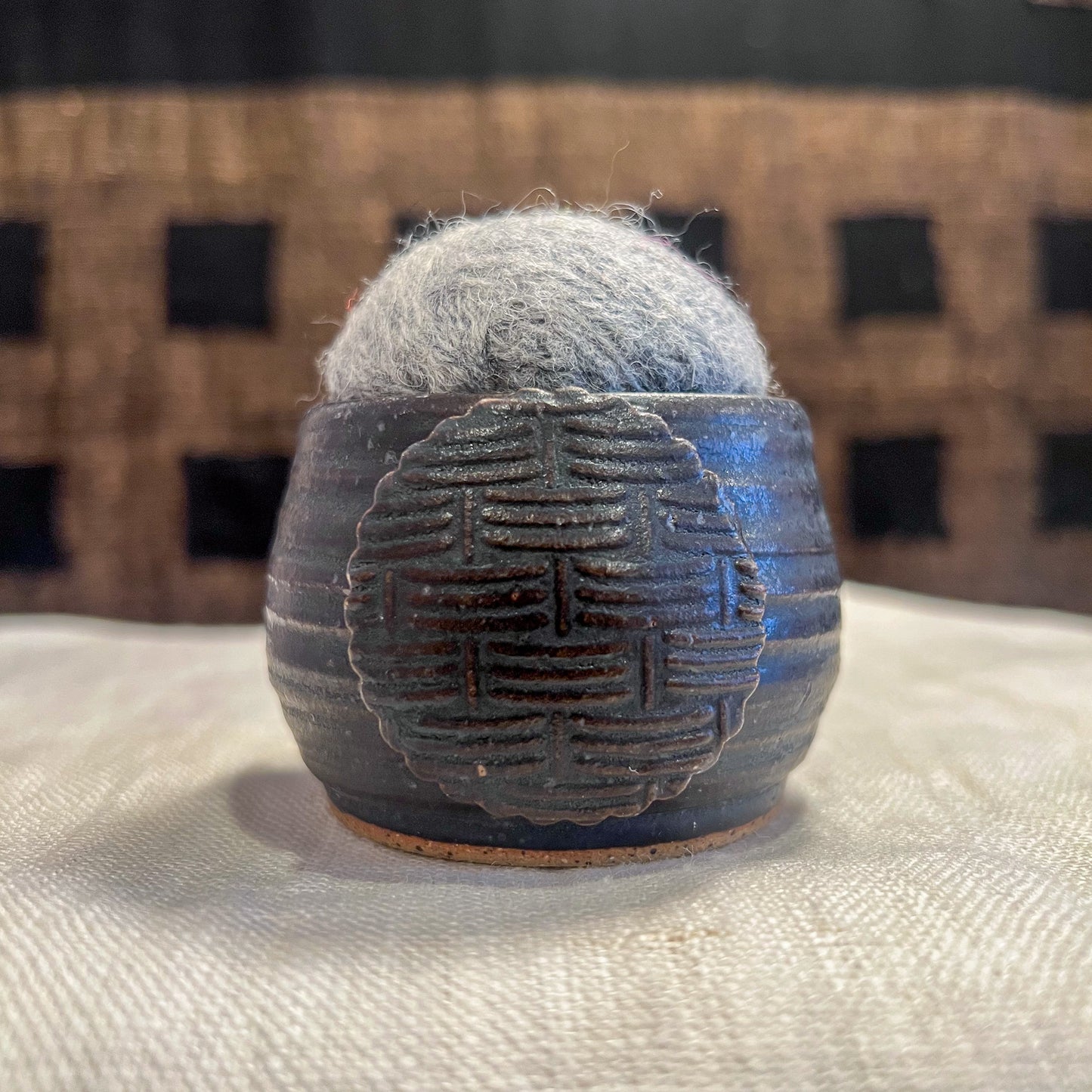 Handmade Ceramic Pin Cushion – One of a Kind