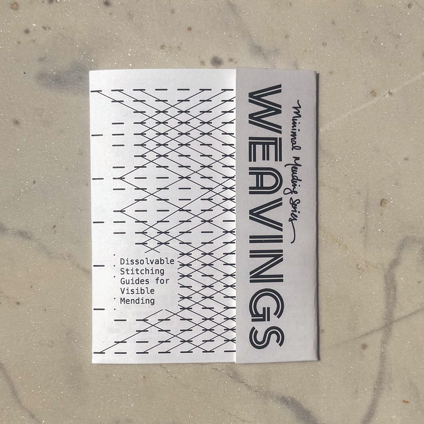 Weavings . Minimal Mending Series