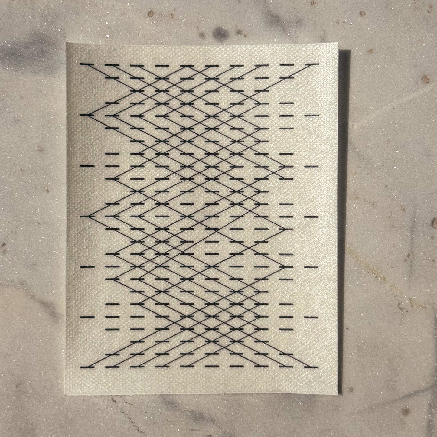 Weavings . Minimal Mending Series