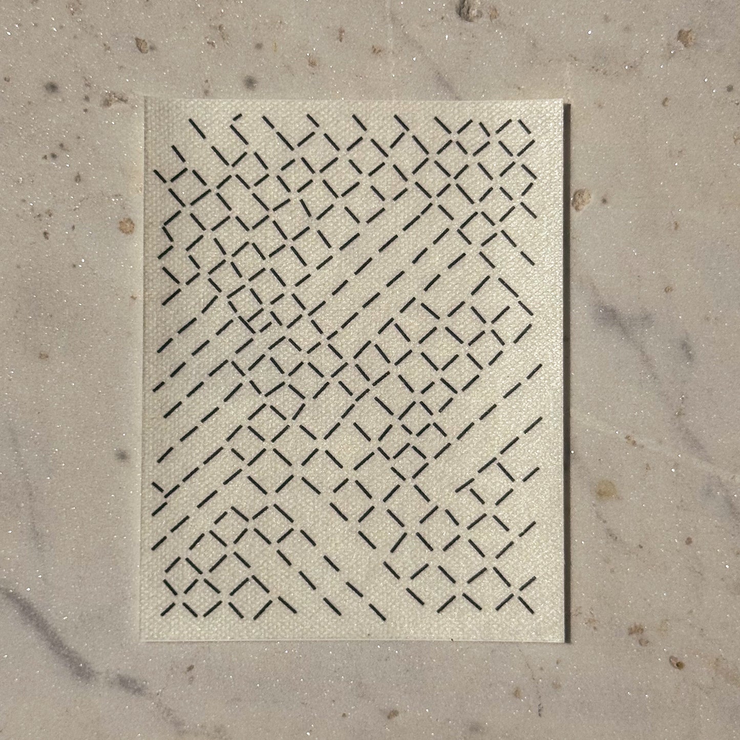Geometric Stripes . Minimal Mending Series
