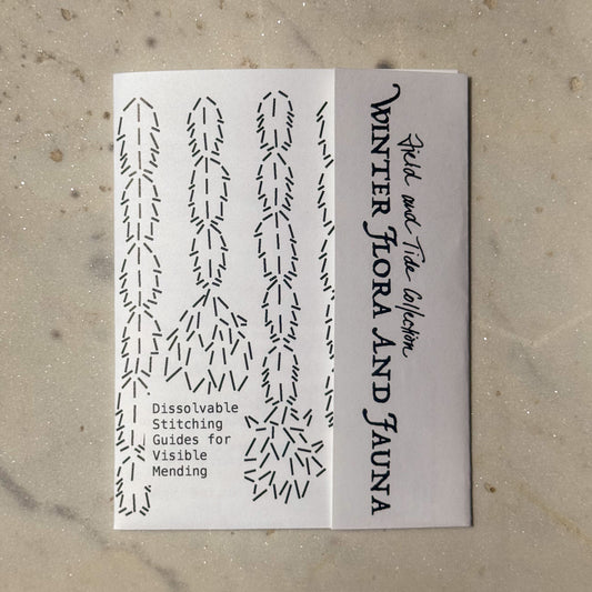 Winter Flora and Fauna : Visible Mending Transfers