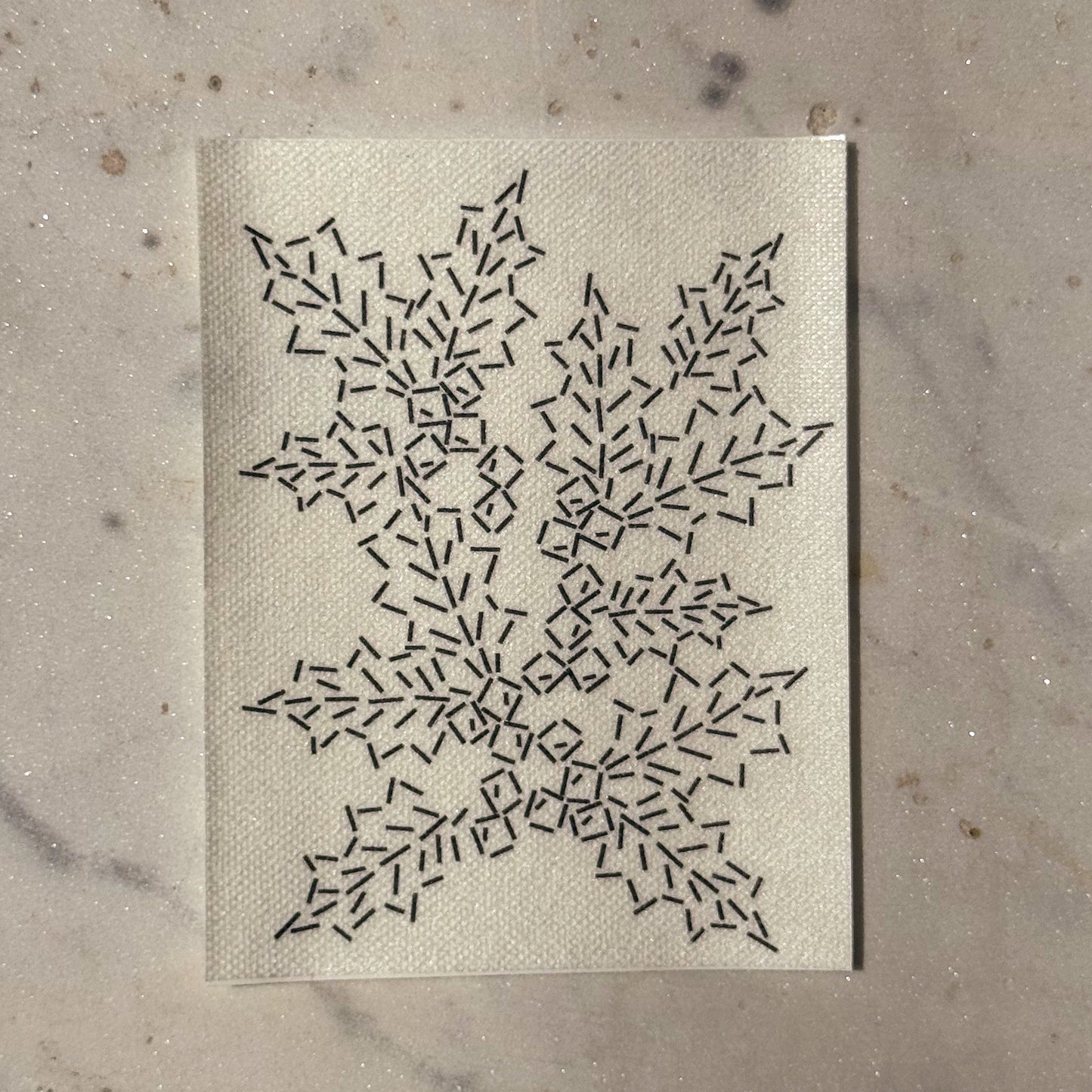 Winter Flora and Fauna : Visible Mending Transfers