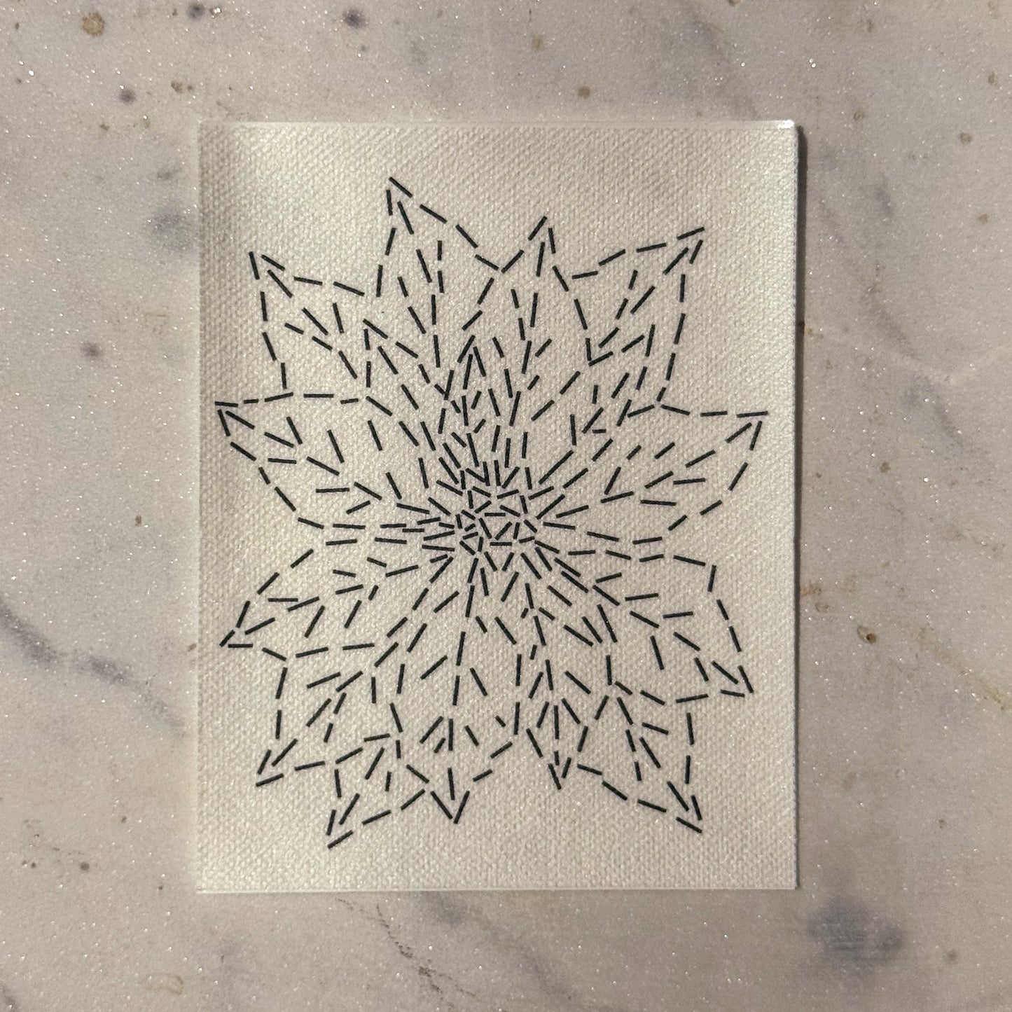 Winter Flora and Fauna : Visible Mending Transfers