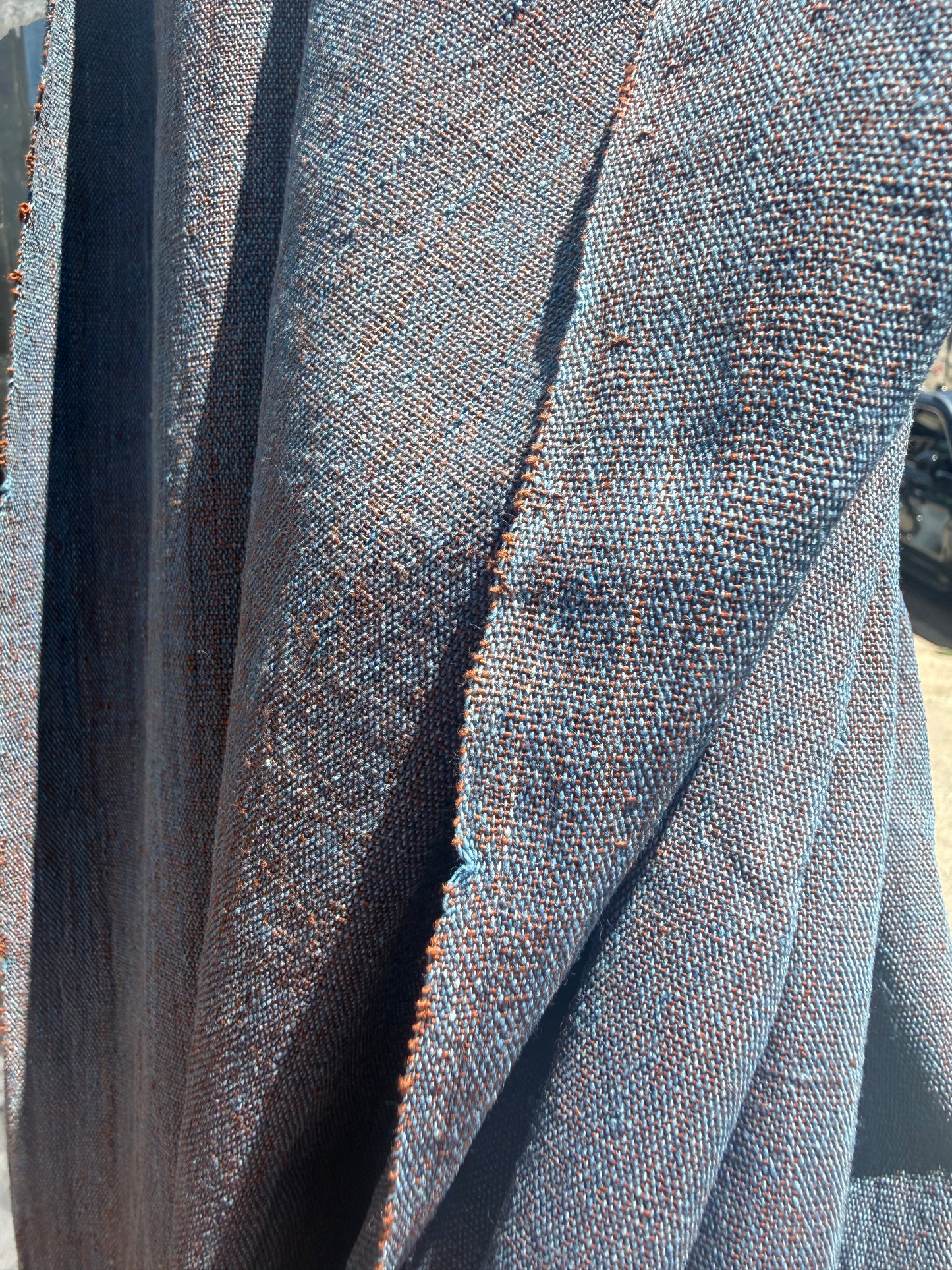 indigo and cutch thick cotton