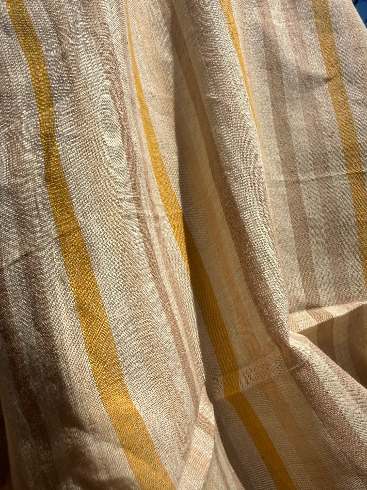dandelion stripe cotton