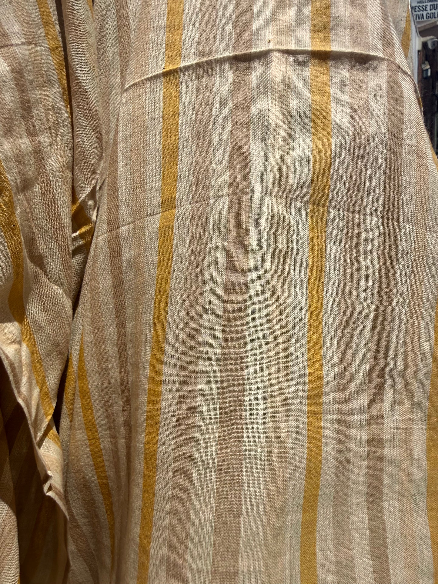 dandelion stripe cotton