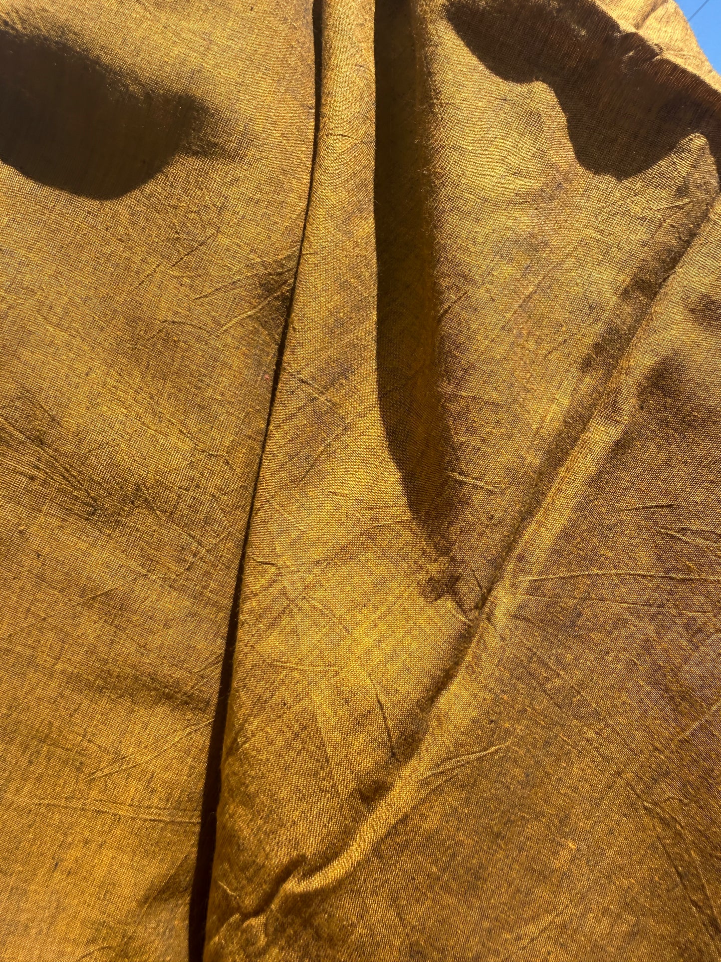 gold and black cotton