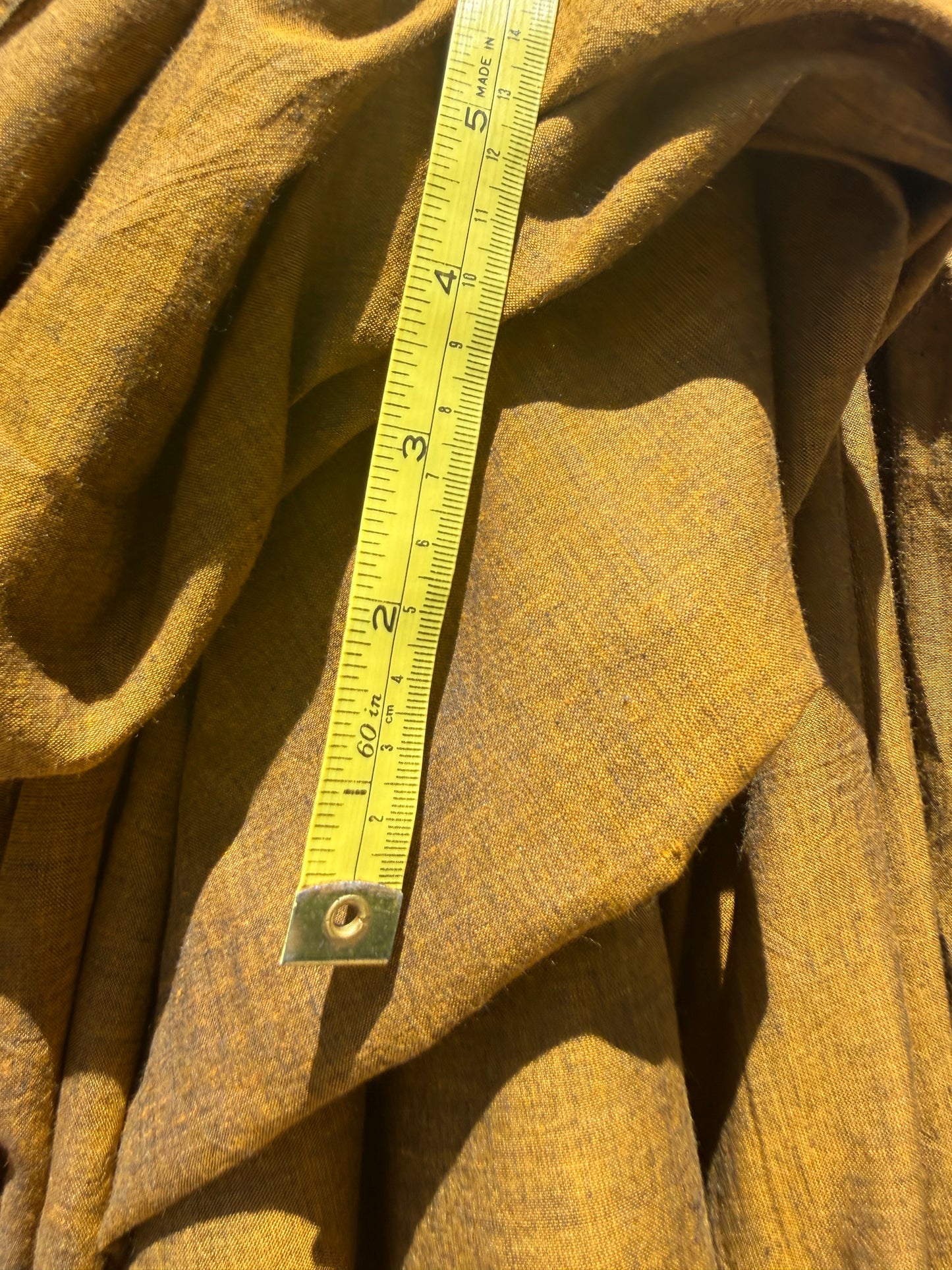 gold and black cotton