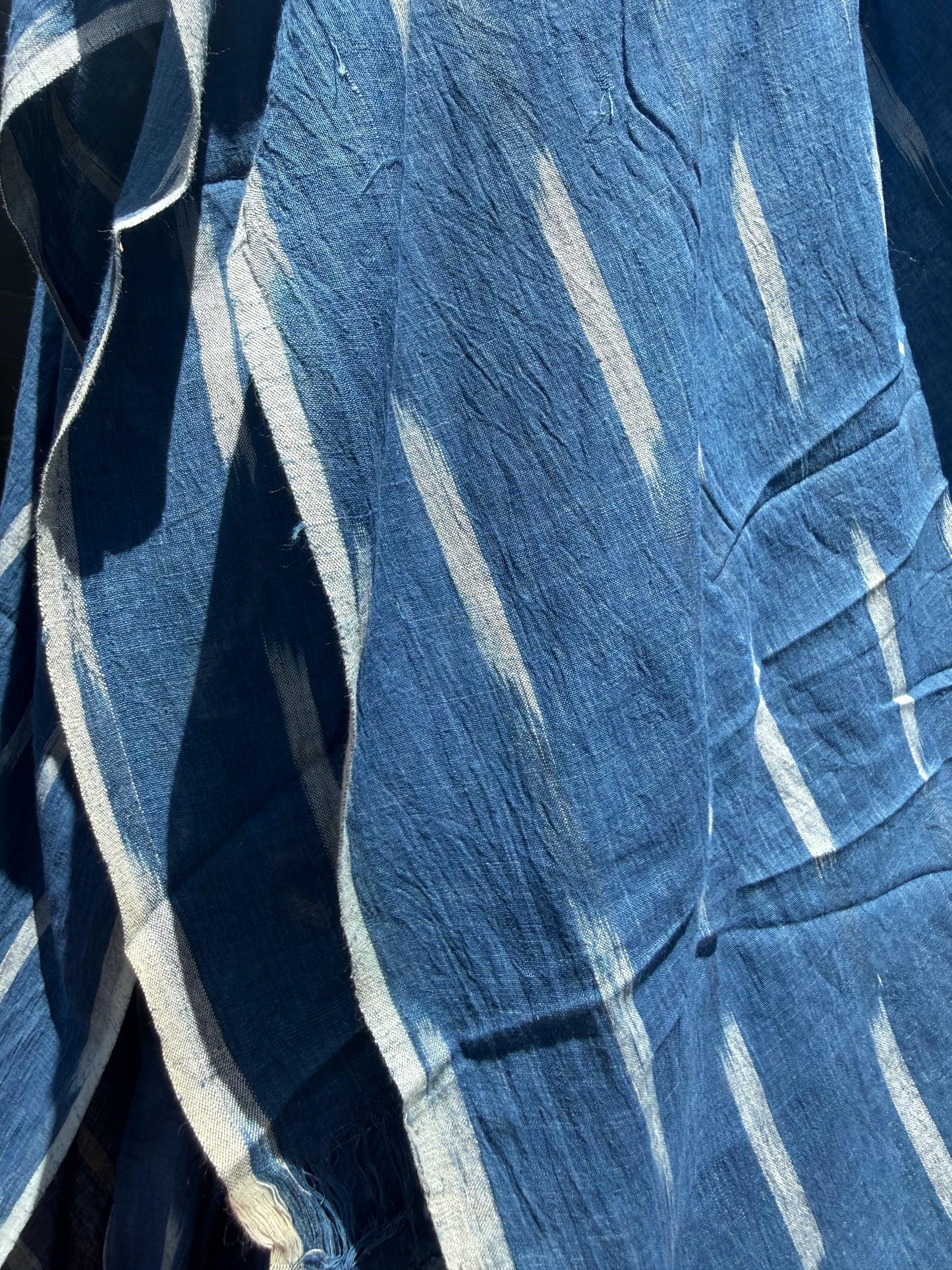 indigo cotton kotki fabric